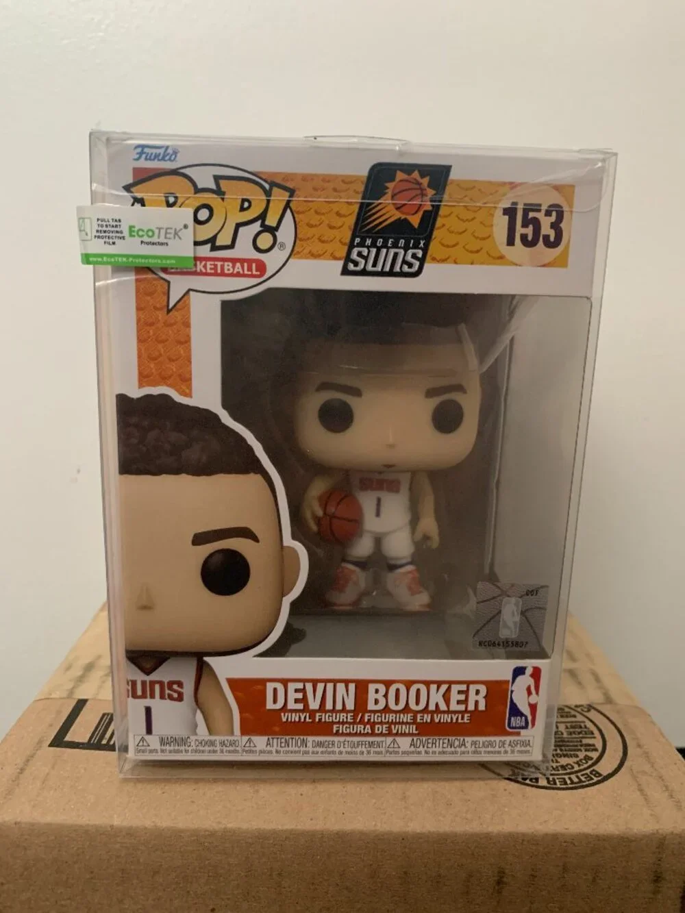 Devin Booker Phoenix Suns Funko Pop NWT in case